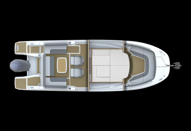 Jeanneau Cap Camarat 7.5 CC Serie 3 - фото