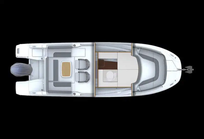 Jeanneau Cap Camarat 7.5 CC Serie 3 - фото