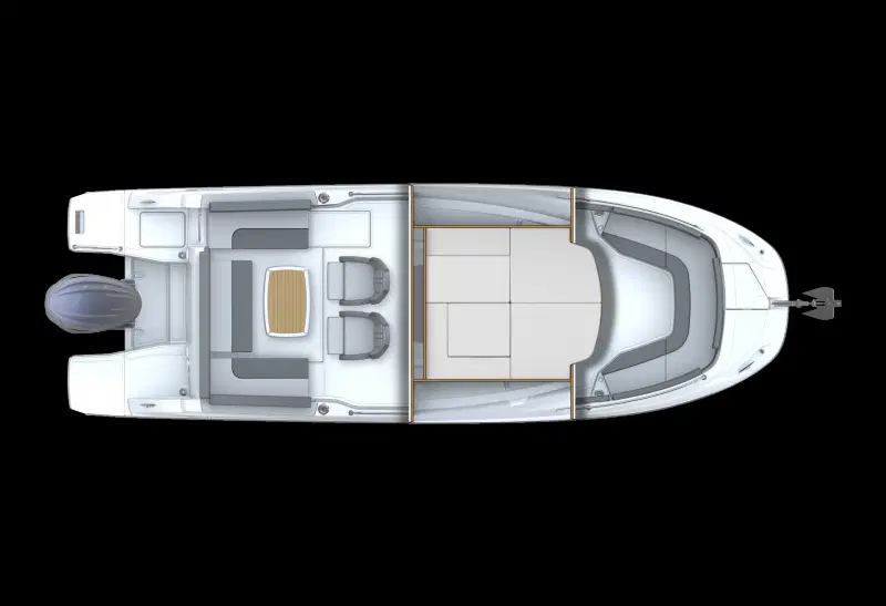 Jeanneau Cap Camarat 7.5 CC Serie 3 - фото