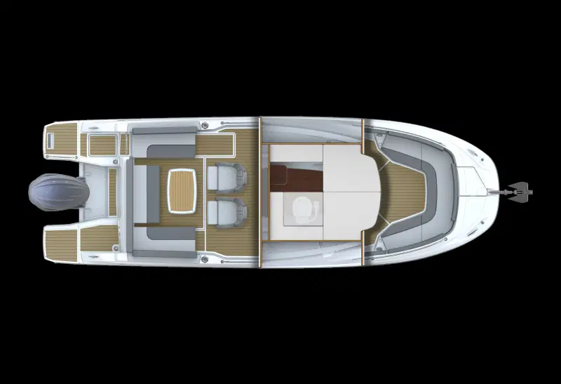 Jeanneau Cap Camarat 7.5 CC Serie 3 - фото